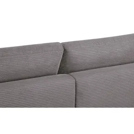 bobb Ecksofa Soumia ¦ grau ¦ Maße (cm): B: 283 H: 91 T: 181.0