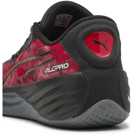 Puma "All-Pro NITROTM DA Basketballschuhe Erwachsene", Herren, Gr. 42, rot (for all time rot), Obermaterial: Synthetik, Textil; Futter: Textil; Innensohle: Textil; Laufsohle: Gummi, Schuhe Sneaker