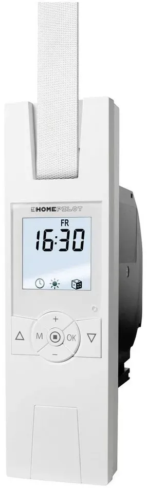 HOMEPILOT Smart-Home-Gurtwickler HOMEPILOT 10172345 RolloTron premium Elektrischer Gurtwickler 23 mm Zu