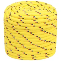 VidaXL Bootsseil Gelb 18 mm 50 m Polypropylen