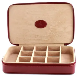 Windrose Schmuckschatulle Merino Charmbox M Red