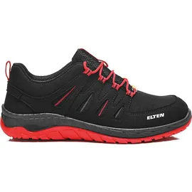 ELTEN MADDOX black-red Low ESD S3 Gr. 39