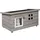 PawHut Katzenhaus 52 x 87 cm Grau/Schwarz/Weiß