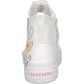 SKECHERS Hyperlift Stiefel Weiß/Mehrfarbig 35