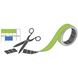 Magnetoplan magnetoflex-Band, schwarz, 10 mm x 1 m