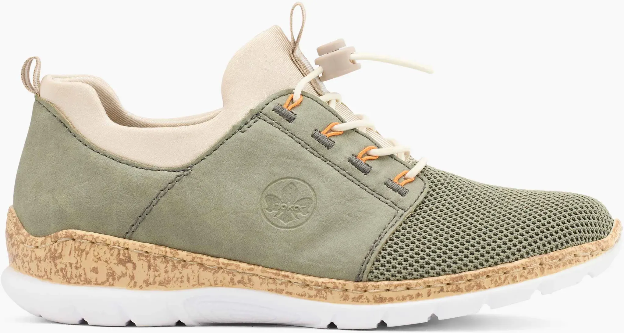 Rieker  Halbschuh Creme, Damen, Größe: 41 - Rieker  Halbschuh Creme, Damen, Größe: 41 - woman - Creme