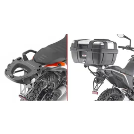 GIVI Topcase Heckmontage für KTM 390 Adventure Schwarz