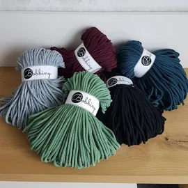 Bobbiny Premium 5 mm, 100 m, Aloe