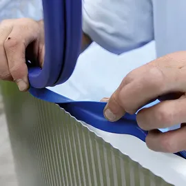 Gre FPR551 - Poolfolie für runde Pools, mit einen Durchmesser von 550 cm Höhe 120 cm,