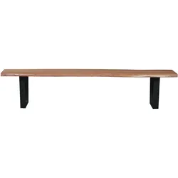 Sitzbank Akazie Baumkante Holzbank Flurbank Esszimmer Holz Bank Dielenbank
