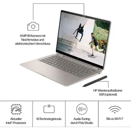 HP Spectre x360 2-in-1 14-eu0576ng Intel Core Ultra 7 155H 16 GB RAM 1 TB SSD