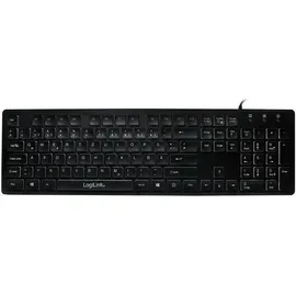 Logilink Beleuchtete Tastatur DE (ID0138)