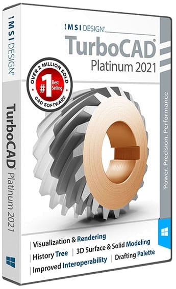 TurboCAD 2021 Professional, English