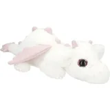 DEPESCHE TOPModel Plüsch Drache weiß mit rosa Flügel