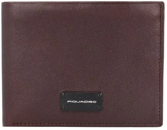 Piquadro Harper Geldbörse RFID Leder 14 cm  braun