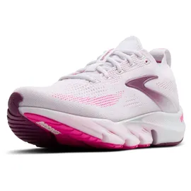 Brooks Glycerin Flex Damen White/Cyber Pink/Argyle 38.5