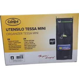 Camp 4 Tessa Mini Organizer schwarz/lime 20 x 57 cm