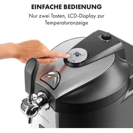 Klarstein Beerkules Bierzapfanlage schwarz