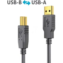 PureLink USB 2.0 Aktiv Kabel - schwarz - 5,0m