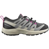 Salomon Xa Pro V8 Kinder Wanderschuhe-Grau-32