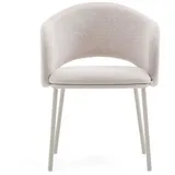 Kave Home 2er-Set Kave Home Stuhl Maina Stoff Beige