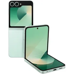 Samsung F741 Galaxy Z Flip 6 256GB Mintgrün Mint 256GB 5G + Wifi Android Smartphone ohne Vertrag