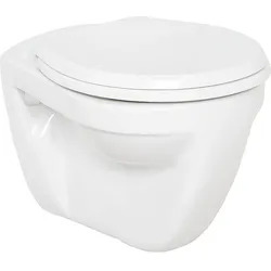 Wand-Flachspül-WC Eurovit (Ausführung: Wand-Flachspül-WC Ideal Standard Eurovit 355x370x520 mm weiß)