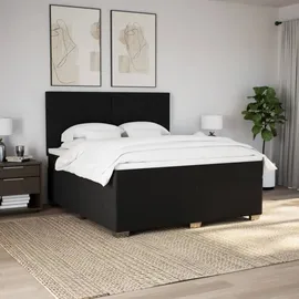 vidaXL Boxspringbett 180 x 200 cm Schwarz