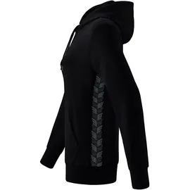 Erima Essential Team Kapuzensweat schwarz, 34