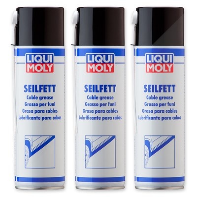 Liqui Moly 3x 500 ml Seilfett-Spray [Hersteller-Nr. 6135]