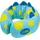 Go Travel Monster Snuggle Nackenkissen 40 x 30 cm Blau
