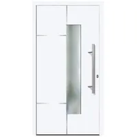 KNOCK Flügelüberdeckende Kunstoff-Haustür »PARIS«, weiß - weiss