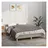 vidaXL Gewichtsdecke Grau 140x200 cm 10 kg Stoff