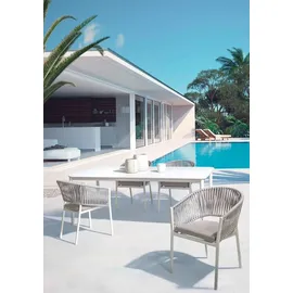 BIZZOTTO Florencia Gartenstuhl 57 x 57 x 80 cm grau 1 St.