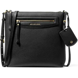 Michael Kors Jet Set Travel Umhängetasche Leder Black