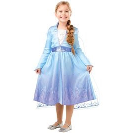 Disney Die Eiskönigin 2 Classic Elsa Travel Kostüm bunt, 9-10 Jahre