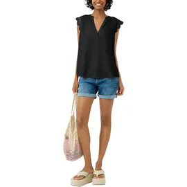 QS Blusentop schwarz S
