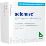 Biosyn Arzneimittel GmbH Selenase 50 Mikrogramm Injektionslösung