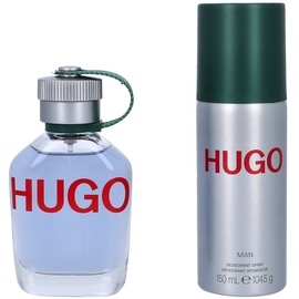 HUGO BOSS Hugo Man Eau de Toilette 75 ml + Deo Spray 150 ml Geschenkset 1