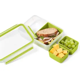 Emsa Clip & Go Snackbox grün 1,2 l