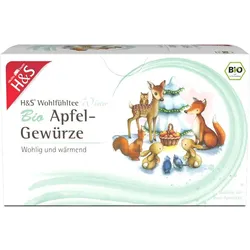 H&S Wintertee Bio Apfel-Gewürze Filterbeutel 40 g