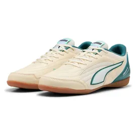 Puma Truco IV Hallenschuhe Kinder sugared almond/puma white/emerald ice/mint jelly/puma black 34