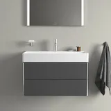 Duravit XSquare Waschtischunterbau wandhängend 78,4 cm, 2 Schubkästen