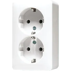 Jung SCHUKO-Steckdose 2-fach 6020 KIA WW