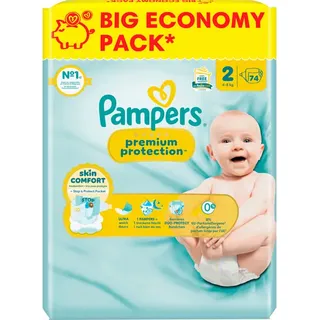 Pampers Premium Protection Gr.2 Mini (4-8 kg), Big Pack