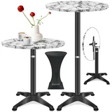 Kesser Bistrotisch 70 x 115 cm Grau