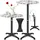 Kesser Bistrotisch 70 x 115 cm Grau