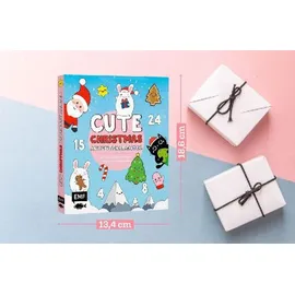 Edition Michael Fischer Mein Kawaii-Adventskalender-Buch: Cute Christmas