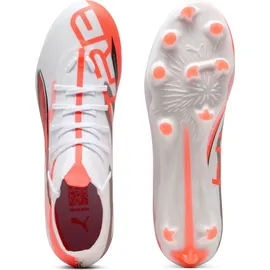 Puma Ultra 5 Match+ AG/FG Herren Puma White/Puma Black-Glowing Red 43