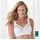 Swegmark of Sweden Swegmark BH Cotton Bloom Fairtrade Soft Bra Weiß Baumwolle B 75 Damen